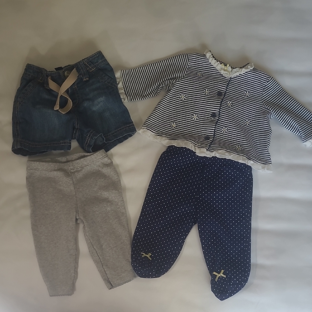 Baby Girl Clothing Bundle - 3 Months